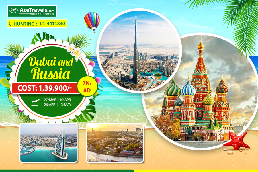 russia tour packages from dubai